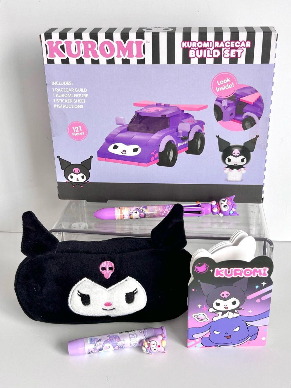 💜(KUR356) Kuromi Adorable 5-Piece Race Car Bundle! - Picture 8 of 8